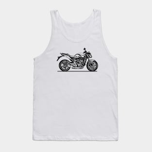 Hornet CB600F 2011 Motorcycle Sketch Art Tank Top